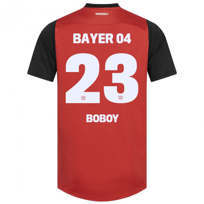 Niño Camiseta Delice Boboy #23 Rojo Negro 1ª Equipación 2024/25 La Camisa México