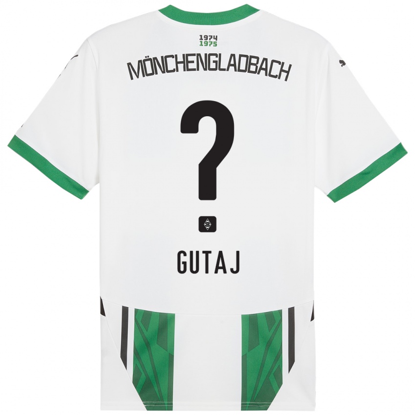 Niño Camiseta Lindsay Gutaj #0 Blanco Verde 1ª Equipación 2024/25 La Camisa México