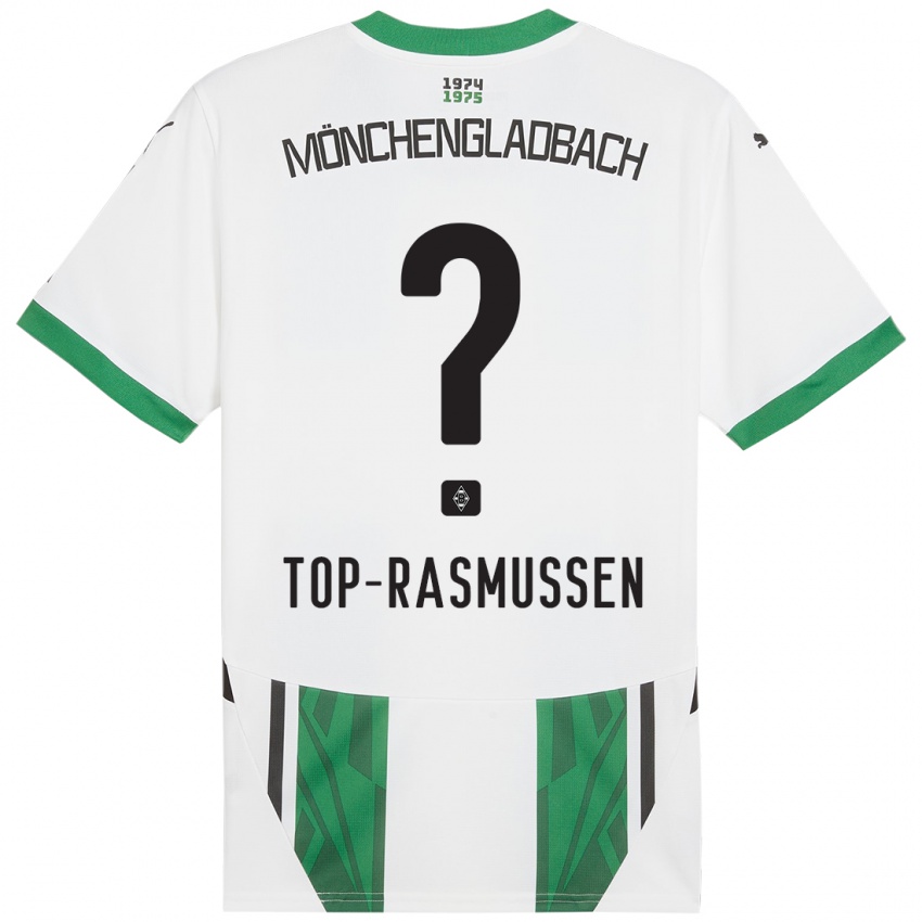 Niño Camiseta Tristan Top-Rasmussen #0 Blanco Verde 1ª Equipación 2024/25 La Camisa México