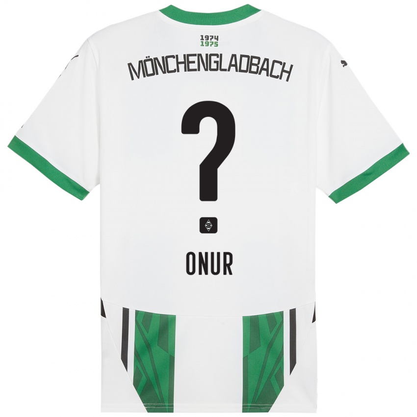 Niño Camiseta Hasan Onur #0 Blanco Verde 1ª Equipación 2024/25 La Camisa México