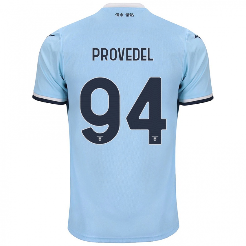 Niño Camiseta Ivan Provedel #94 Azul 1ª Equipación 2024/25 La Camisa México