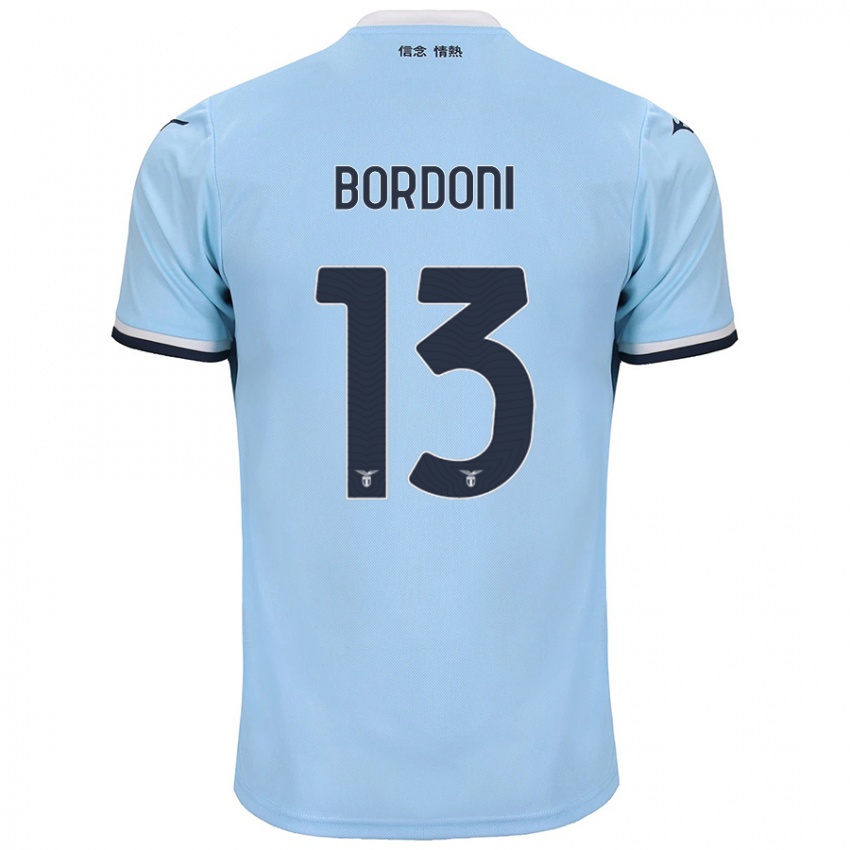 Niño Camiseta Tommaso Bordoni #13 Azul 1ª Equipación 2024/25 La Camisa México