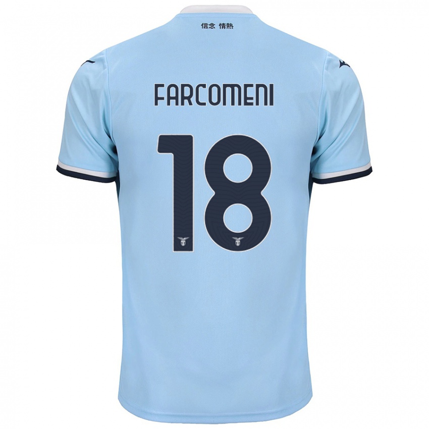 Niño Camiseta Valerio Farcomeni #18 Azul 1ª Equipación 2024/25 La Camisa México