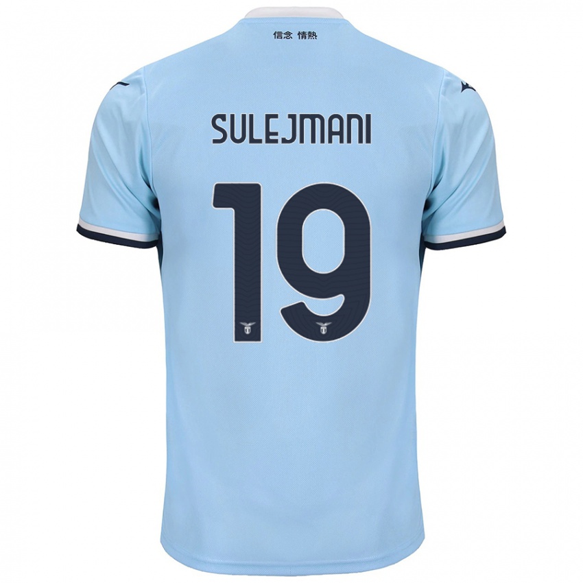 Niño Camiseta Flavio Sulejmani #19 Azul 1ª Equipación 2024/25 La Camisa México