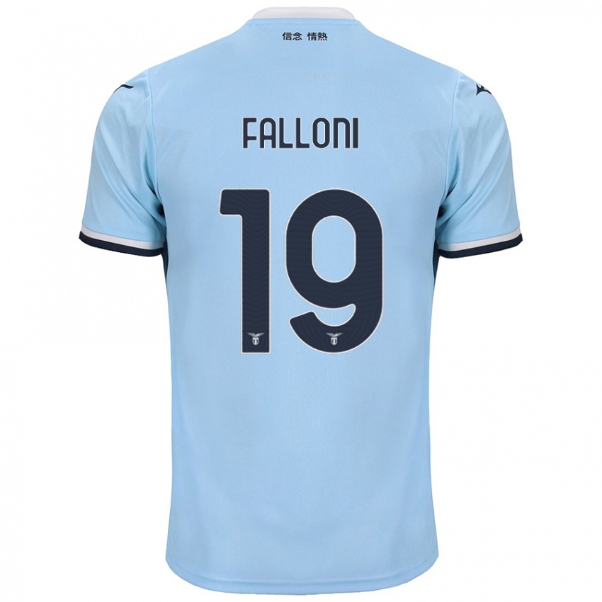 Niño Camiseta Ludovica Falloni #19 Azul 1ª Equipación 2024/25 La Camisa México