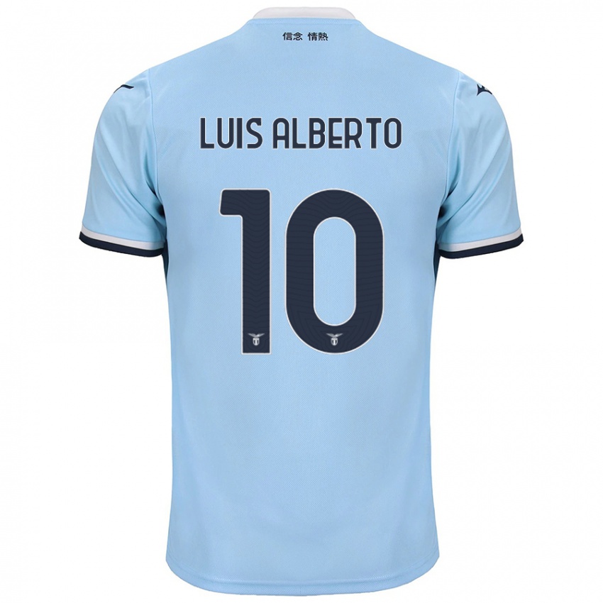 Niño Camiseta Luis Alberto #10 Azul 1ª Equipación 2024/25 La Camisa México