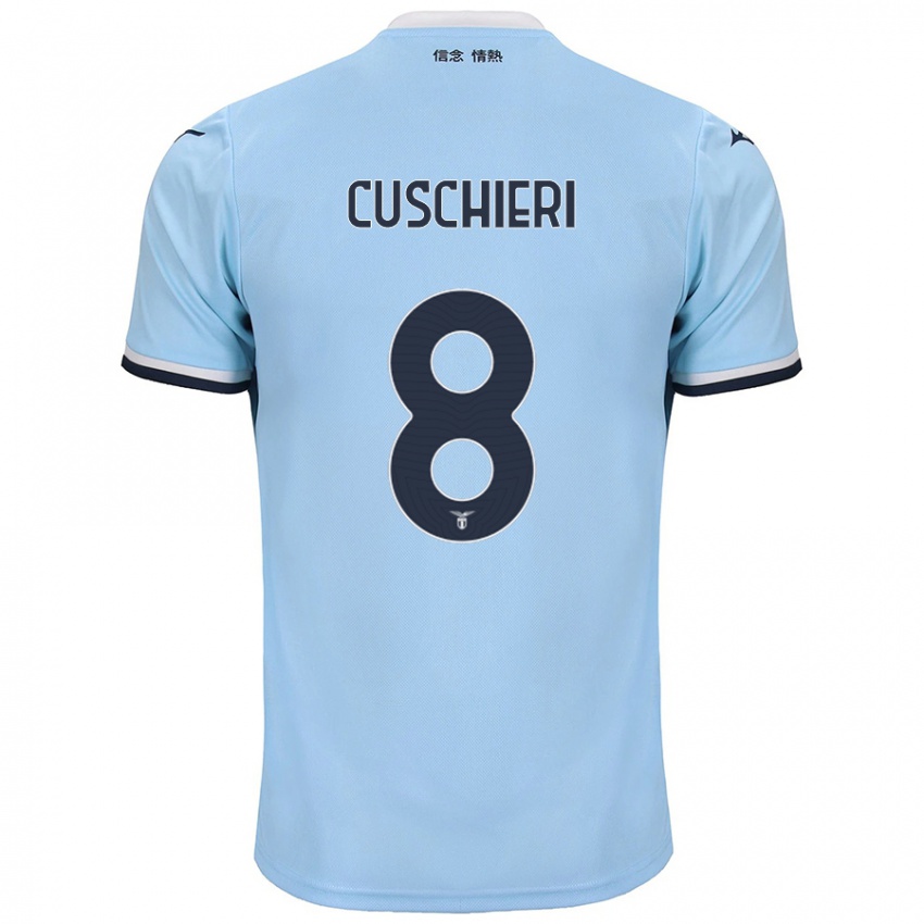 Niño Camiseta Rachel Cuschieri #8 Azul 1ª Equipación 2024/25 La Camisa México