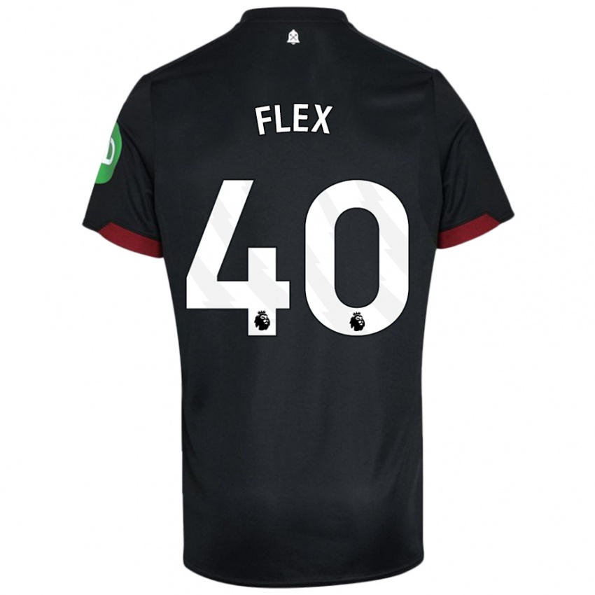 Niño Camiseta Armstrong Oko Flex #40 Negro Blanco 2ª Equipación 2024/25 La Camisa México