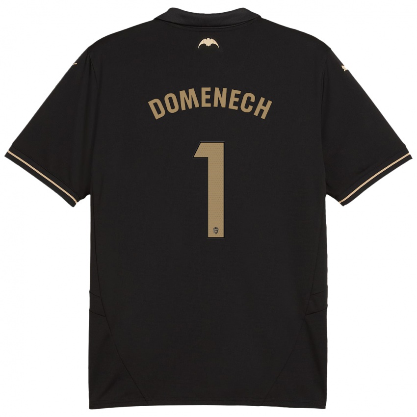 Niño Camiseta Jaume Domenech #1 Negro 2ª Equipación 2024/25 La Camisa México