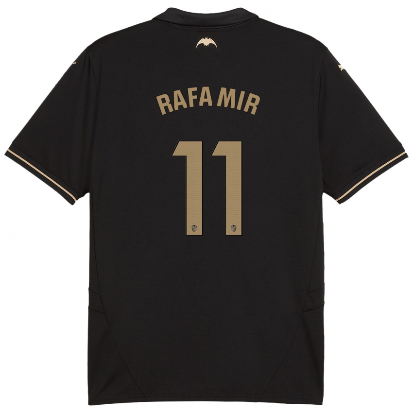 Niño Camiseta Rafa Mir #11 Negro 2ª Equipación 2024/25 La Camisa México