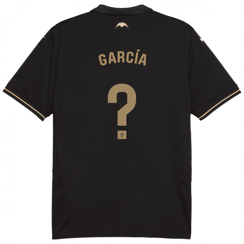 Niño Camiseta Víctor García #0 Negro 2ª Equipación 2024/25 La Camisa México