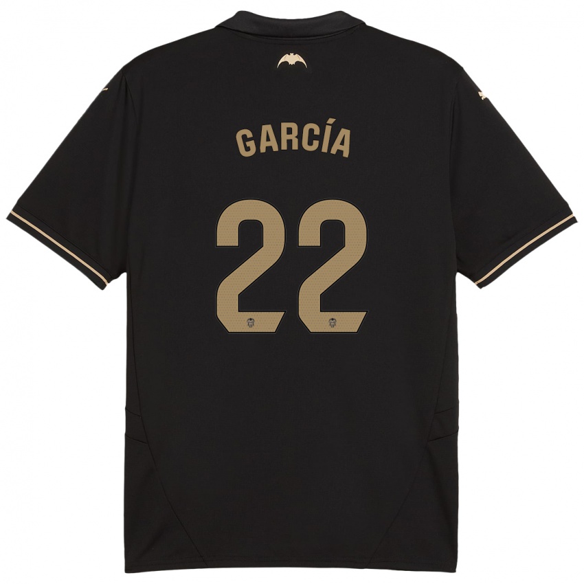 Niño Camiseta Azael García #22 Negro 2ª Equipación 2024/25 La Camisa México