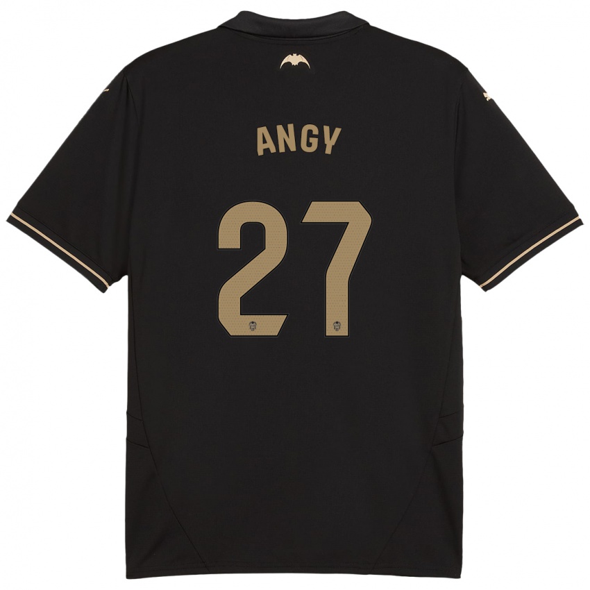 Niño Camiseta Angy #27 Negro 2ª Equipación 2024/25 La Camisa México