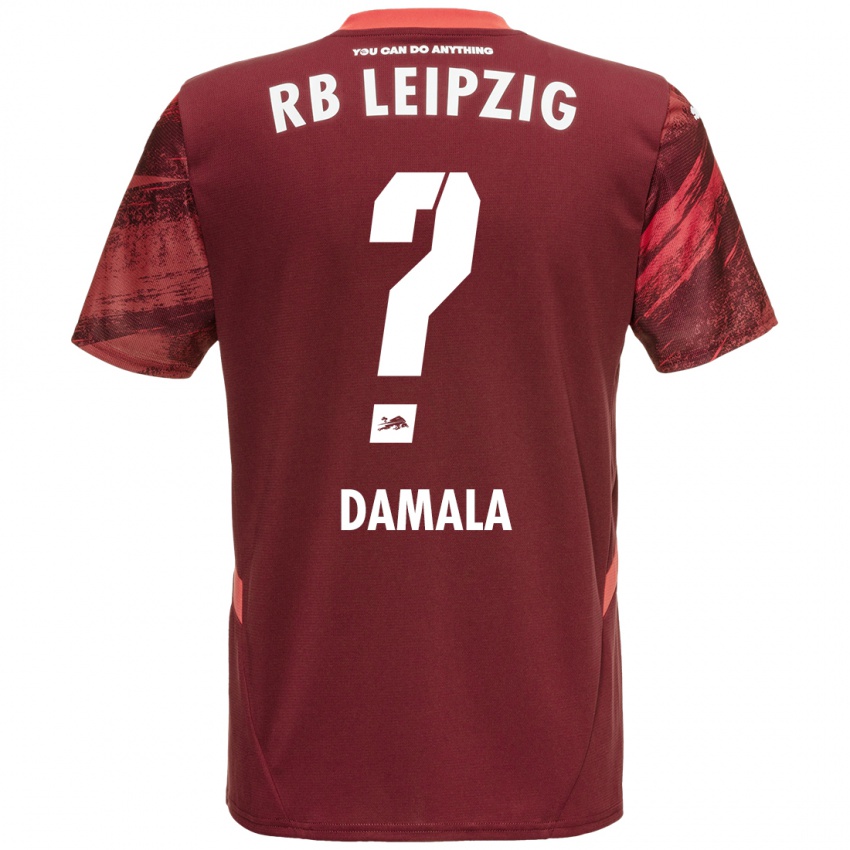 Niño Camiseta Bilal Damala #0 Borgoña 2ª Equipación 2024/25 La Camisa México