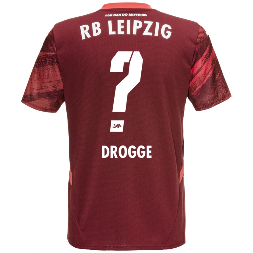 Niño Camiseta Lennert Drogge #0 Borgoña 2ª Equipación 2024/25 La Camisa México