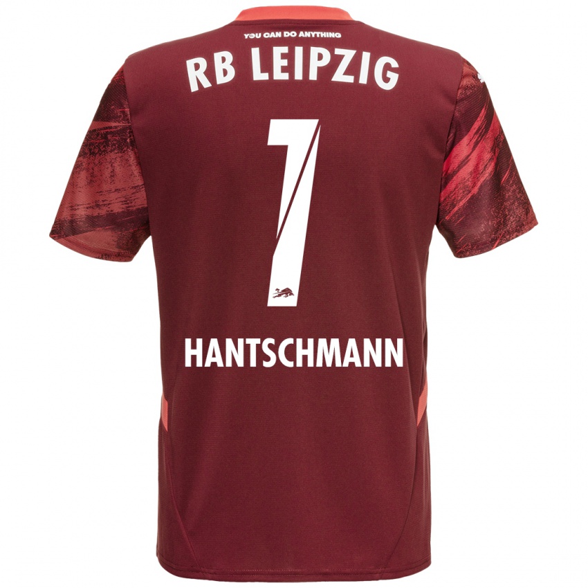 Niño Camiseta Franz Hantschmann #1 Borgoña 2ª Equipación 2024/25 La Camisa México