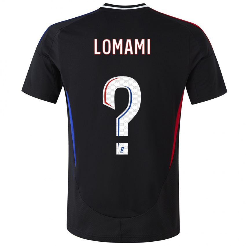 Niño Camiseta Irvyn Lomami #0 Negro 2ª Equipación 2024/25 La Camisa México