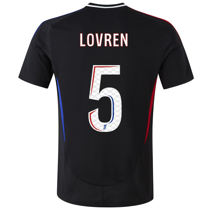 Niño Camiseta Dejan Lovren #5 Negro 2ª Equipación 2024/25 La Camisa México