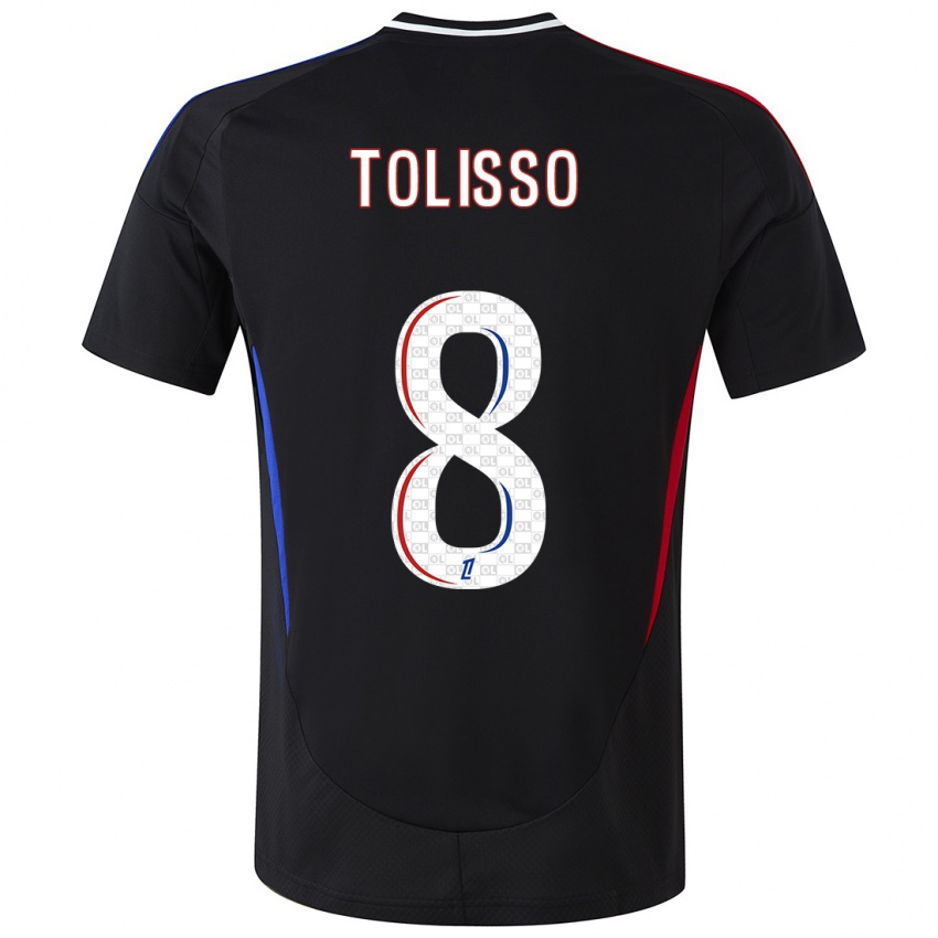 Niño Camiseta Corentin Tolisso #8 Negro 2ª Equipación 2024/25 La Camisa México