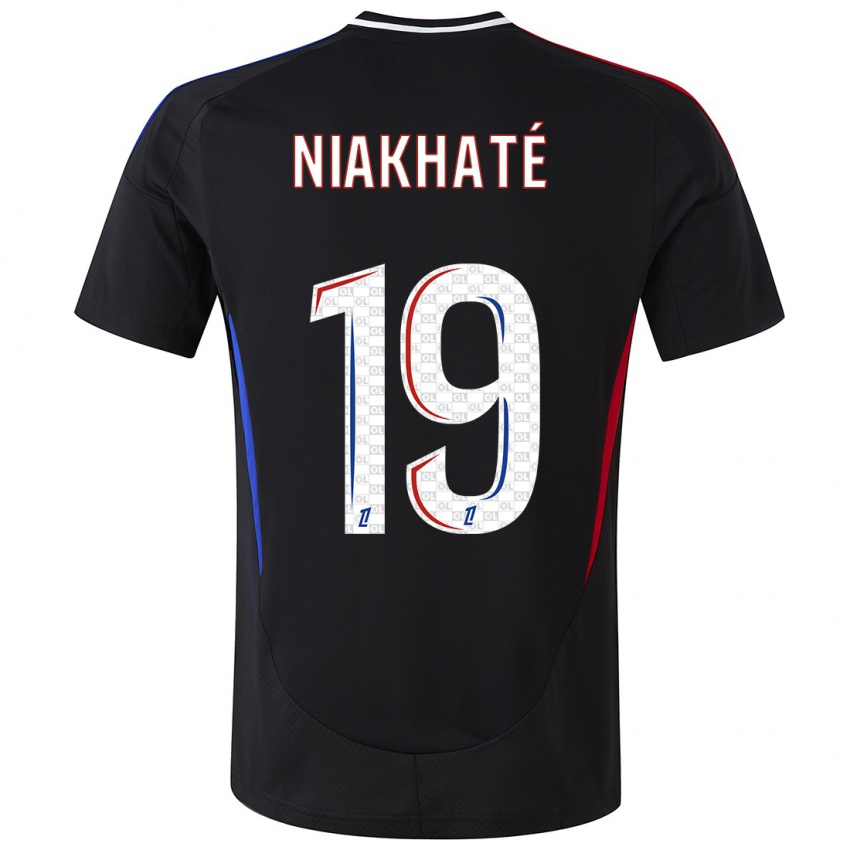 Niño Camiseta Moussa Niakhaté #19 Negro 2ª Equipación 2024/25 La Camisa México