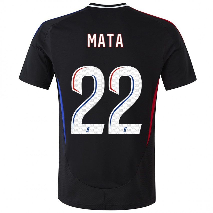 Niño Camiseta Clinton Mata #22 Negro 2ª Equipación 2024/25 La Camisa México