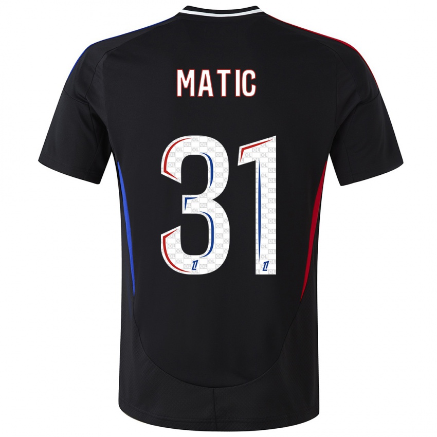 Niño Camiseta Nemanja Matic #31 Negro 2ª Equipación 2024/25 La Camisa México