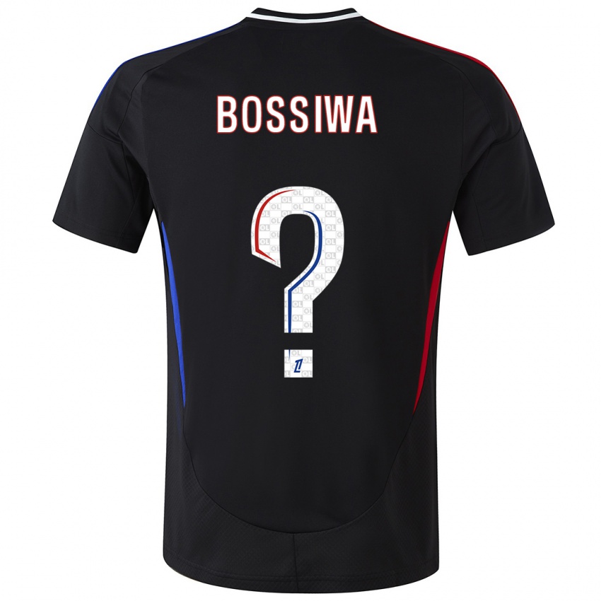 Niño Camiseta Samuel Bossiwa #0 Negro 2ª Equipación 2024/25 La Camisa México