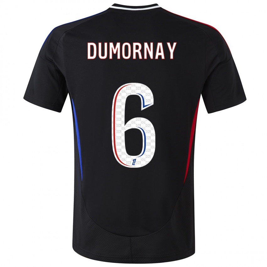 Niño Camiseta Melchie Dumornay #6 Negro 2ª Equipación 2024/25 La Camisa México