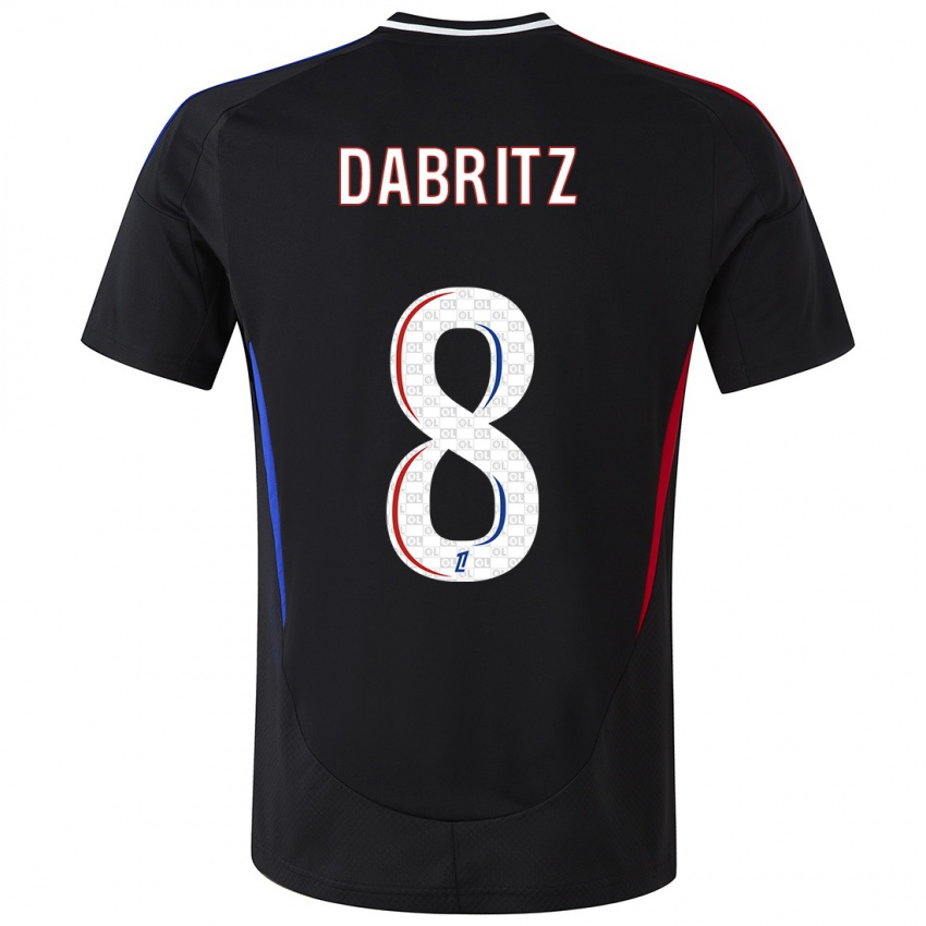 Niño Camiseta Sara Däbritz #8 Negro 2ª Equipación 2024/25 La Camisa México