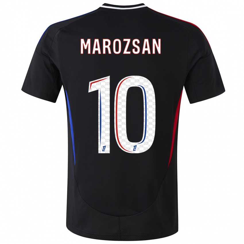 Niño Camiseta Dzsenifer Marozsan #10 Negro 2ª Equipación 2024/25 La Camisa México