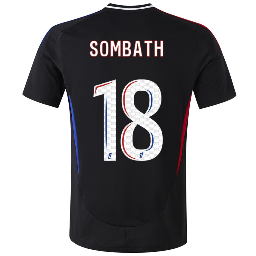 Niño Camiseta Alice Sombath #18 Negro 2ª Equipación 2024/25 La Camisa México