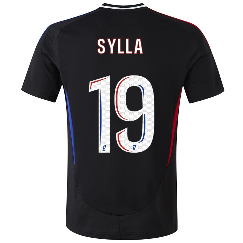 Niño Camiseta Kysha Sylla #19 Negro 2ª Equipación 2024/25 La Camisa México