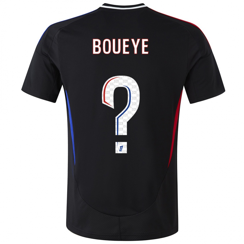 Niño Camiseta Philippe Boueye #0 Negro 2ª Equipación 2024/25 La Camisa México