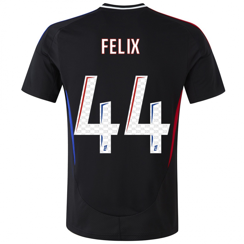 Niño Camiseta Marley Felix #44 Negro 2ª Equipación 2024/25 La Camisa México