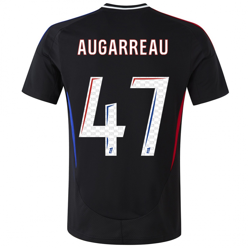 Niño Camiseta Sofiane Augarreau #47 Negro 2ª Equipación 2024/25 La Camisa México