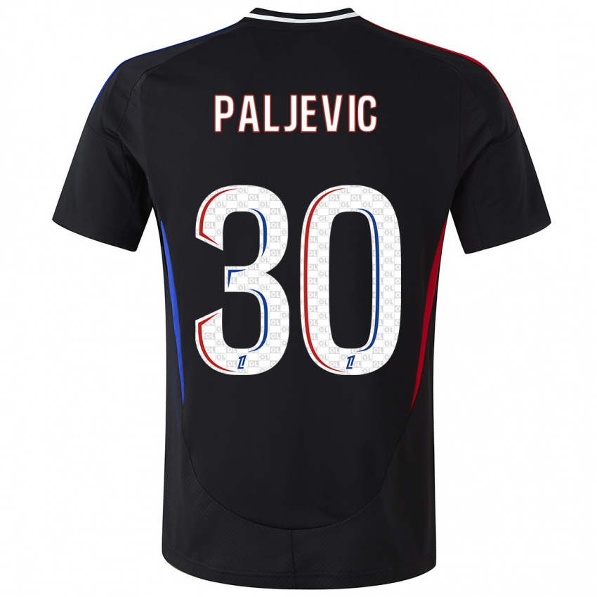 Niño Camiseta Alyssia Paljevic #30 Negro 2ª Equipación 2024/25 La Camisa México