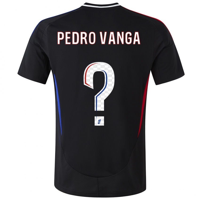 Niño Camiseta Emerson Pedro Vanga #0 Negro 2ª Equipación 2024/25 La Camisa México