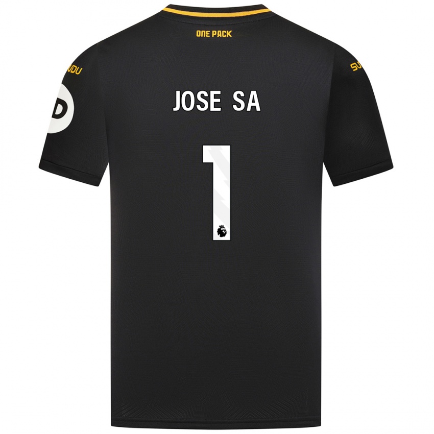 Niño Camiseta Jose Sa #1 Negro 2ª Equipación 2024/25 La Camisa México