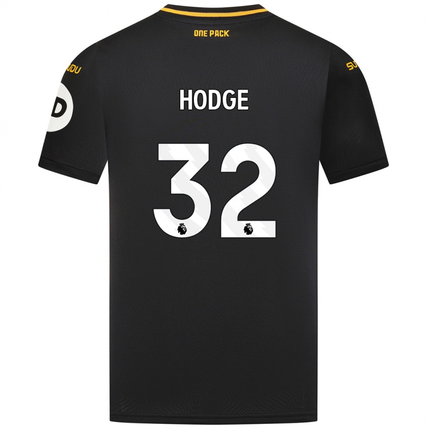 Niño Camiseta Joe Hodge #32 Negro 2ª Equipación 2024/25 La Camisa México