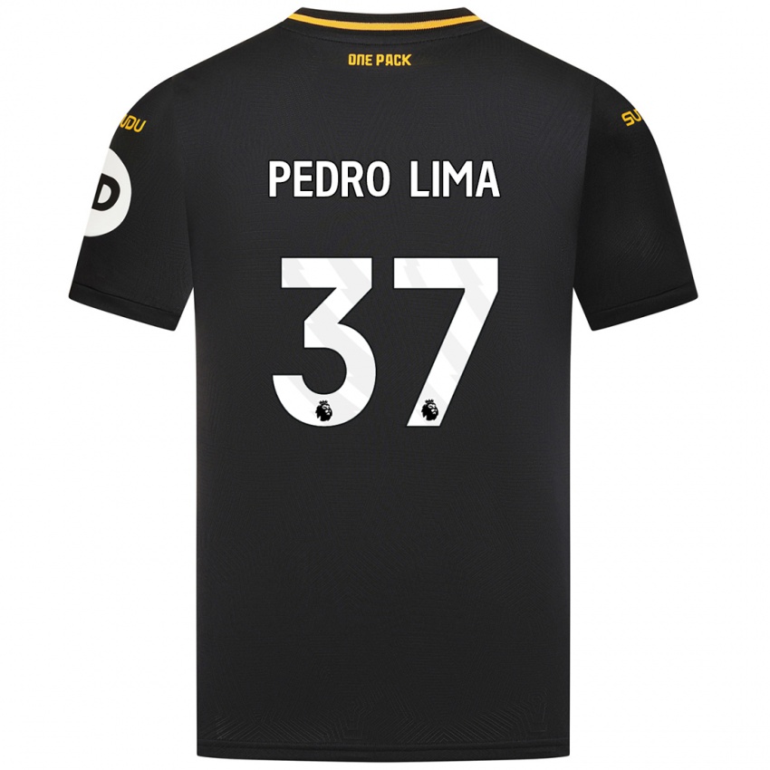 Niño Camiseta Pedro Lima #37 Negro 2ª Equipación 2024/25 La Camisa México