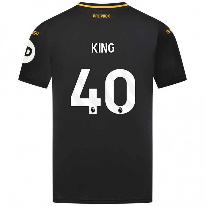 Niño Camiseta Tom King #40 Negro 2ª Equipación 2024/25 La Camisa México