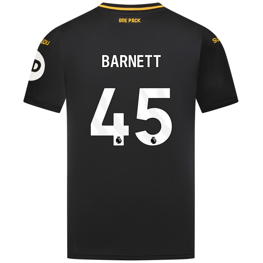 Niño Camiseta Ty Barnett #45 Negro 2ª Equipación 2024/25 La Camisa México