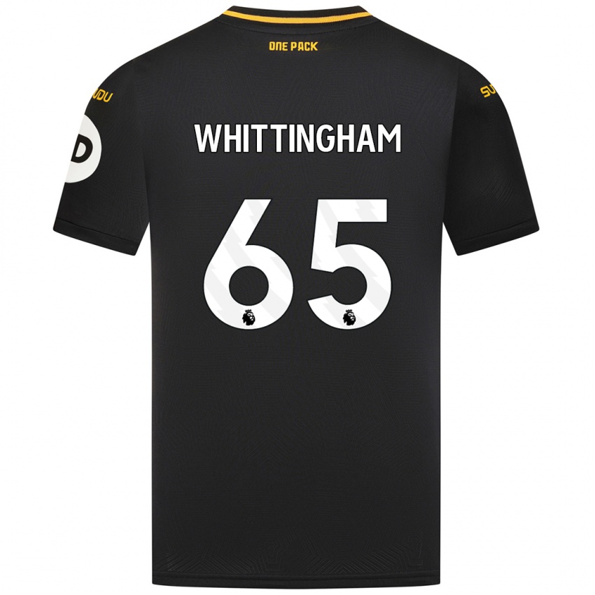 Niño Camiseta Matthew Whittingham #65 Negro 2ª Equipación 2024/25 La Camisa México