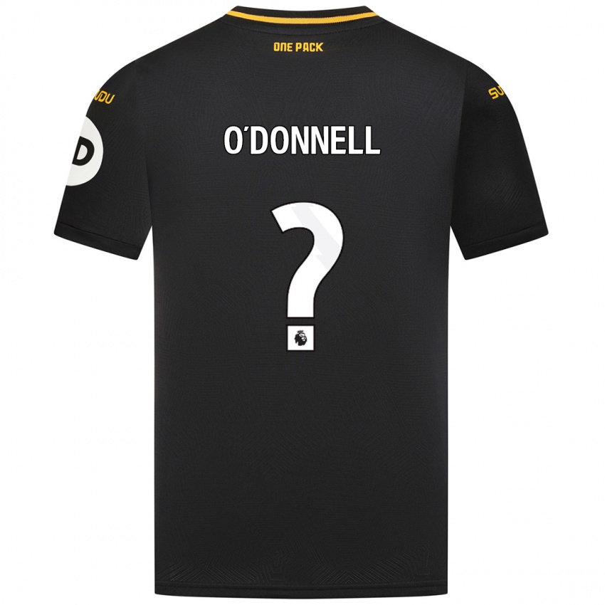 Niño Camiseta Luke O'donnell #0 Negro 2ª Equipación 2024/25 La Camisa México