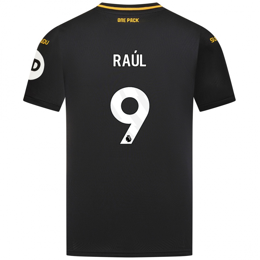 Niño Camiseta Raul Jimenez #9 Negro 2ª Equipación 2024/25 La Camisa México