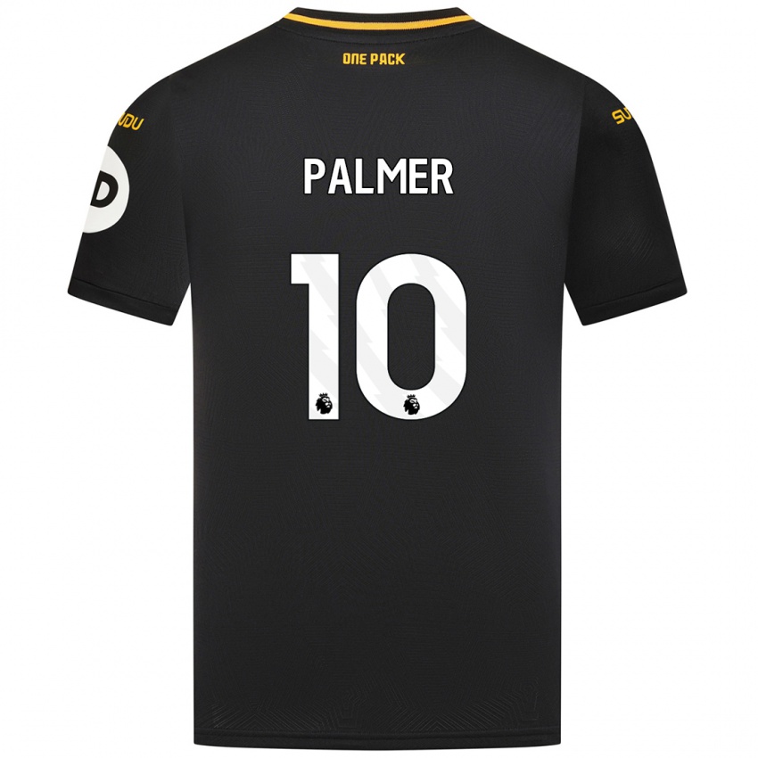 Niño Camiseta Jamila Palmer #10 Negro 2ª Equipación 2024/25 La Camisa México