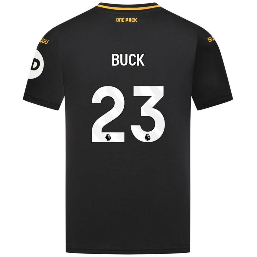 Niño Camiseta Alex Buck #23 Negro 2ª Equipación 2024/25 La Camisa México