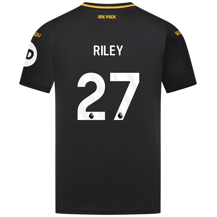 Niño Camiseta Lauren Riley #27 Negro 2ª Equipación 2024/25 La Camisa México