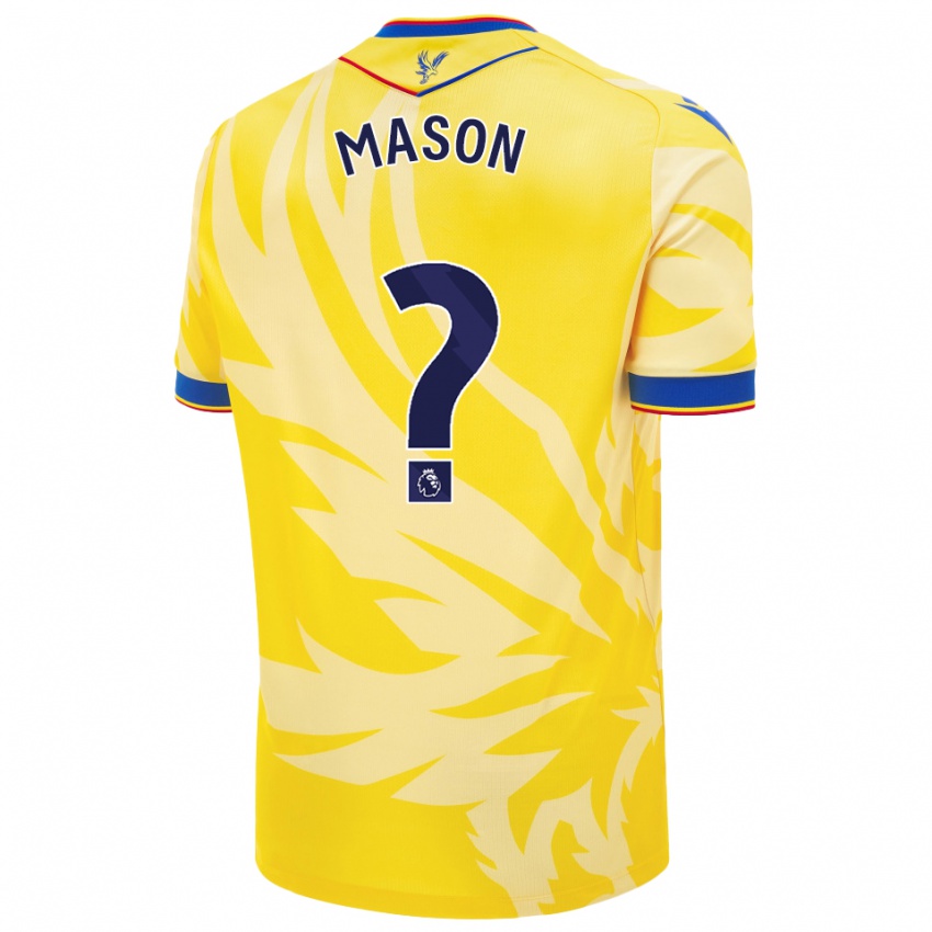 Niño Camiseta Jack Mason #0 Amarillo 2ª Equipación 2024/25 La Camisa México