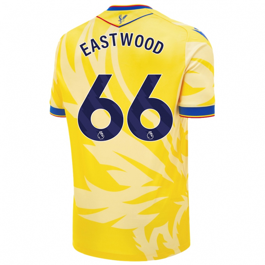 Niño Camiseta Billy Eastwood #66 Amarillo 2ª Equipación 2024/25 La Camisa México